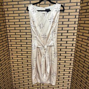 Ashro Tan Tie‎ Waist Dress Size 16